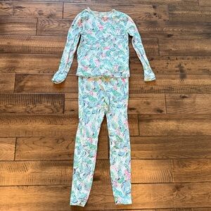 Lilly Pulitzer Girls Mini Sammy Pajama Set